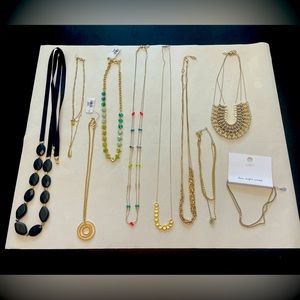 Loft necklaces Set of 10